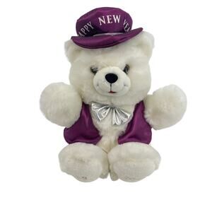 Millennium 2000 Teddy Bear Plush 14" Stuffed Animal Kids of America Corp Y2K